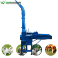 Weiwei machinery electric chaff cutter grass cutting machine blower with convyer belt